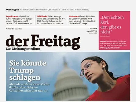 Cover der Freitag-Ausgabe 01/2019