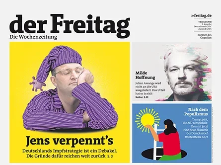 Cover der Freitag-Ausgabe 01/2021
