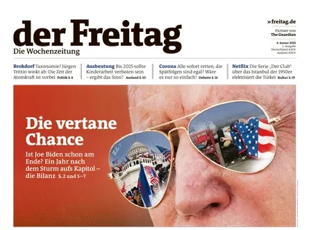 Cover der Freitag-Ausgabe 01/2022