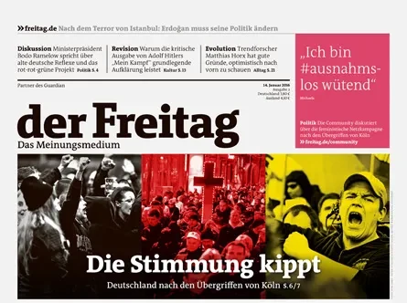Cover der Freitag-Ausgabe 02/2016