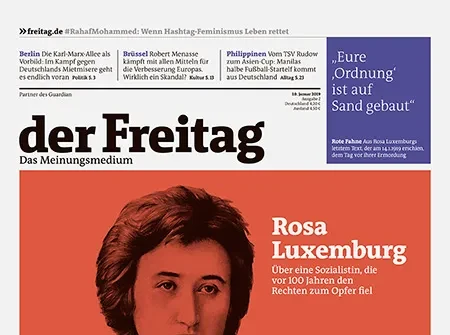 Cover der Freitag-Ausgabe 02/2019