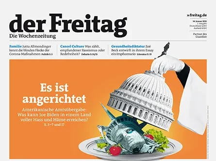 Cover der Freitag-Ausgabe 02/2021