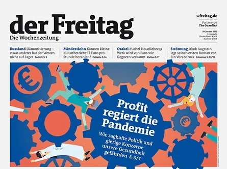 Cover der Freitag-Ausgabe 02/2022