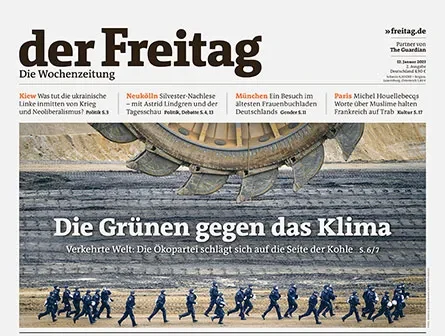Cover der Freitag-Ausgabe 02/2023