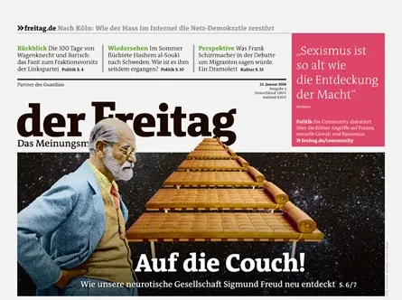 Cover der Freitag-Ausgabe 03/2016