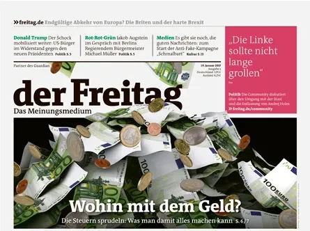 Cover der Freitag-Ausgabe 03/2017