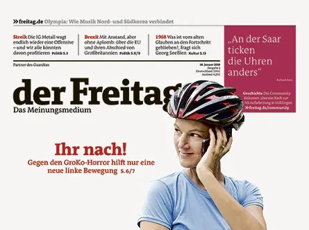 Cover der Freitag-Ausgabe 03/2018