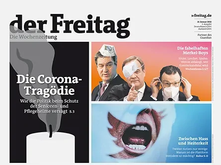Cover der Freitag-Ausgabe 03/2021