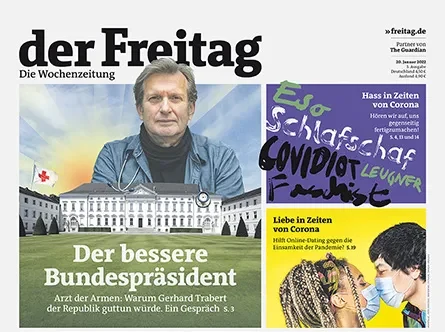 Cover der Freitag-Ausgabe 03/2022