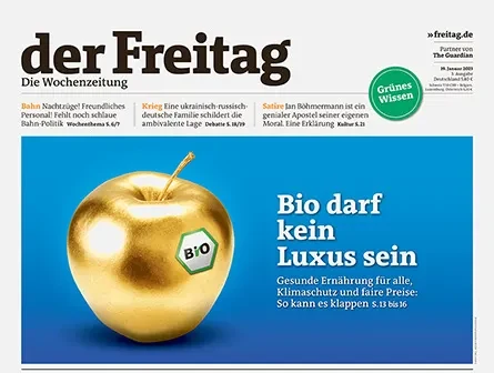 Cover der Freitag-Ausgabe 03/2023