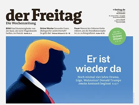 Cover der Freitag-Ausgabe 03/2025