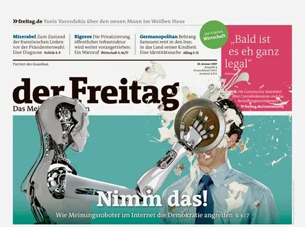 Cover der Freitag-Ausgabe 04/2017