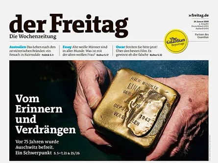 Cover der Freitag-Ausgabe 04/2020