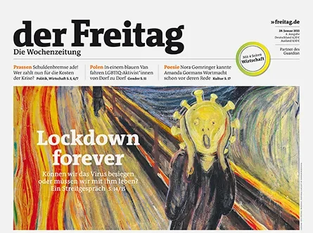 Cover der Freitag-Ausgabe 04/2021