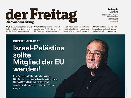 Cover der Freitag-Ausgabe 04/2026