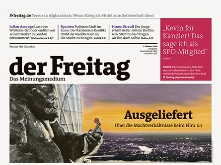Cover der Freitag-Ausgabe 05/2018