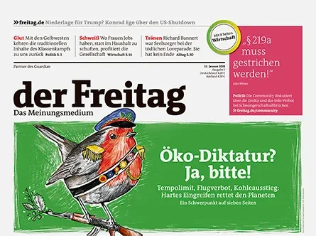 Cover der Freitag-Ausgabe 05/2019