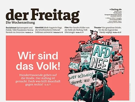 Cover der Freitag-Ausgabe 05/2024