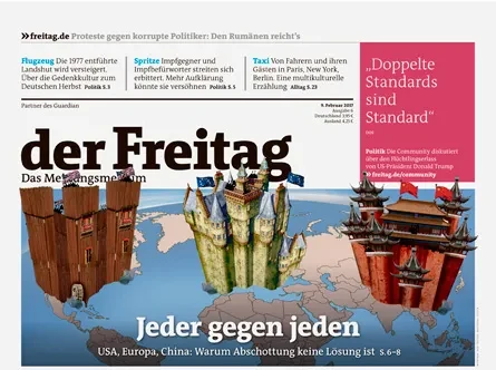 Cover der Freitag-Ausgabe 06/2017