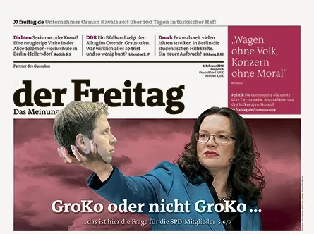 Cover der Freitag-Ausgabe 06/2018