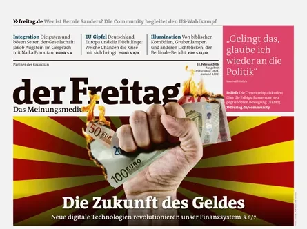Cover der Freitag-Ausgabe 07/2016