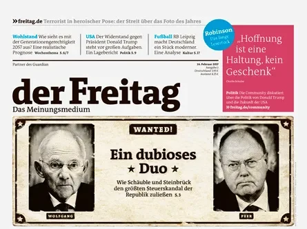 Cover der Freitag-Ausgabe 07/2017