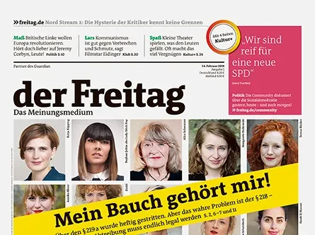 Cover der Freitag-Ausgabe 07/2019