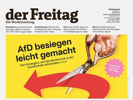 Cover der Freitag-Ausgabe 07/2024