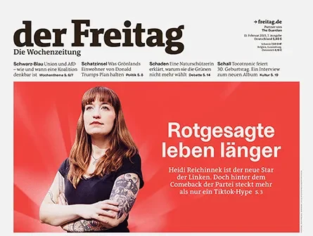 Cover der Freitag-Ausgabe 07/2025