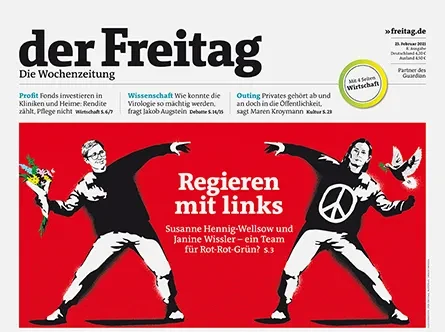 Cover der Freitag-Ausgabe 08/2021