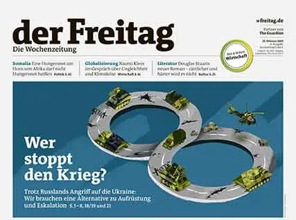 Cover der Freitag-Ausgabe 08/2023