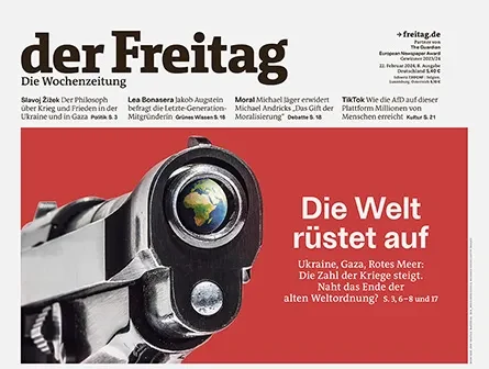 Cover der Freitag-Ausgabe 08/2024