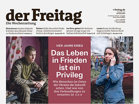 Cover der Freitag-Ausgabe 08/2026