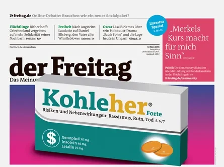 Cover der Freitag-Ausgabe 09/2016