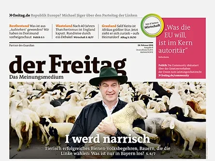 Cover der Freitag-Ausgabe 09/2019