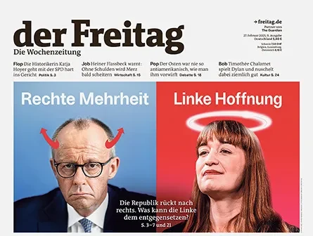 Cover der Freitag-Ausgabe 09/2025