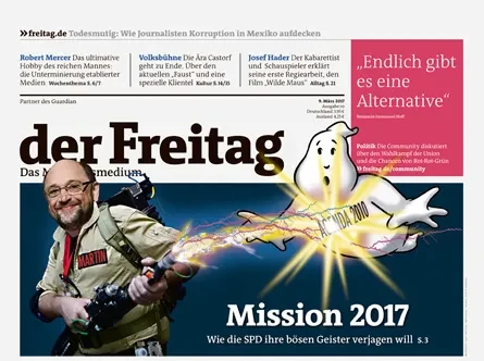Cover der Freitag-Ausgabe 10/2017