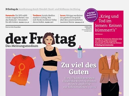 Cover der Freitag-Ausgabe 10/2018