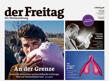 Cover der Freitag-Ausgabe 10/2020