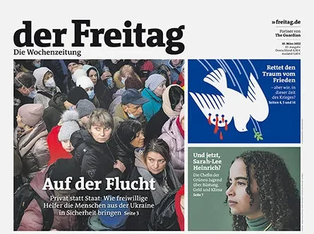 Cover der Freitag-Ausgabe 10/2022
