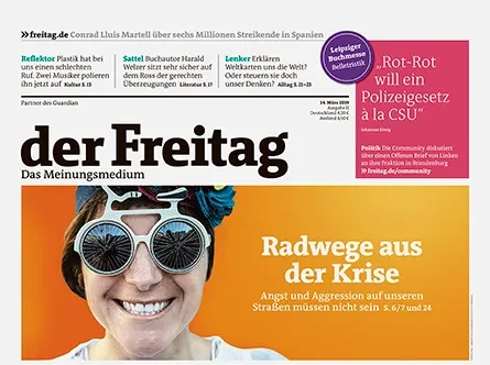 Cover der Freitag-Ausgabe 11/2019