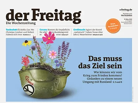 Cover der Freitag-Ausgabe 11/2022