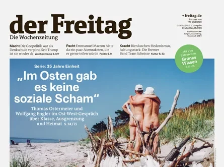 Cover der Freitag-Ausgabe 11/2025