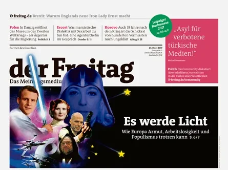 Cover der Freitag-Ausgabe 12/2017