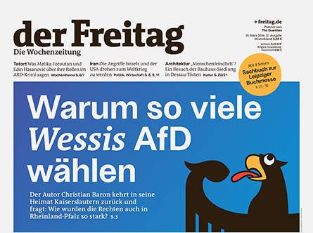 Cover der Freitag-Ausgabe 12/2026