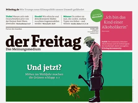 Cover der Freitag-Ausgabe 13/2017