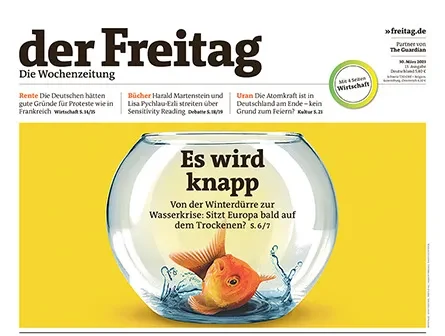 Cover der Freitag-Ausgabe 13/2023