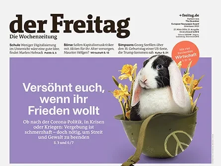 Cover der Freitag-Ausgabe 13/2024