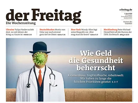 Cover der Freitag-Ausgabe 14/2020