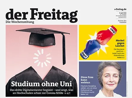 Cover der Freitag-Ausgabe 14/2021